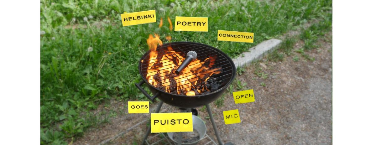 UUSINTAYRITYS: Helsinki Poetry Connection Goes Puisto!