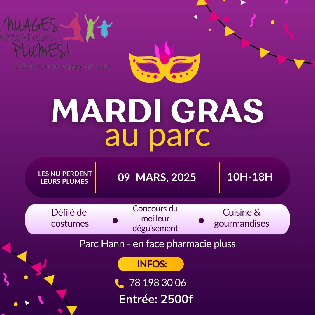 Mardi gras au parc