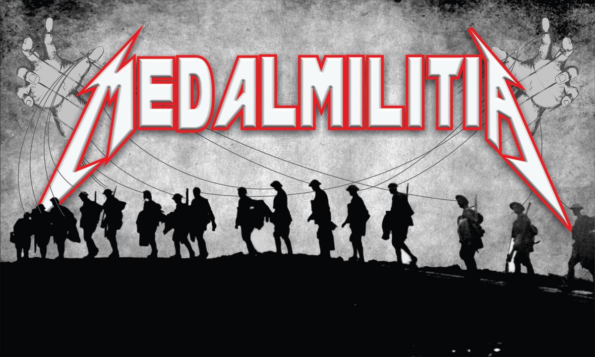 12\/20 Medal Militia - Metallica Tribute \/ Arctic Red \/ Aziria at Loosey's in Downtown Gainesville!