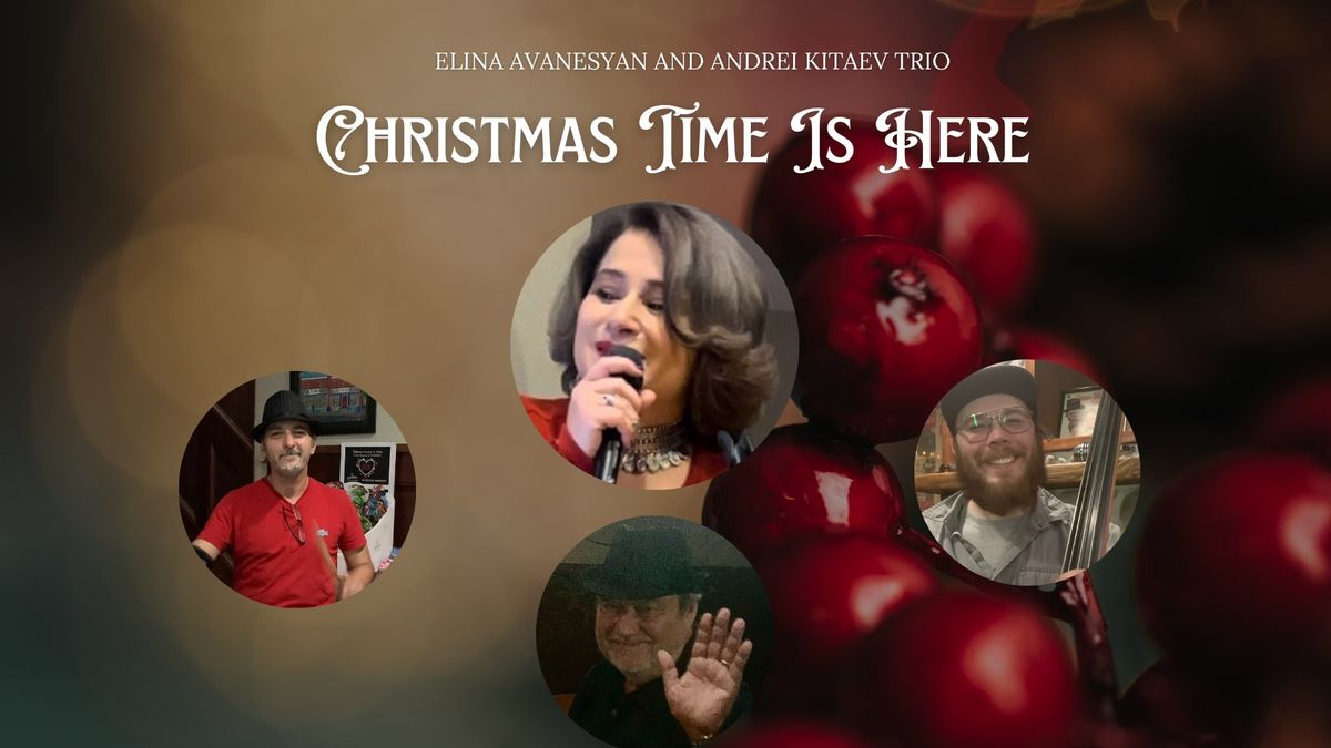 Elina Avanesyan and Andrei Kitaev Trio  xmas show at The Burlingame Space