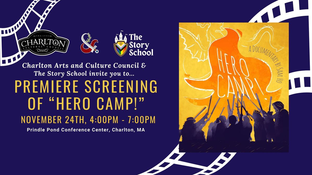 Premiere Screening of "Hero Camp!"\/ Silent Auction