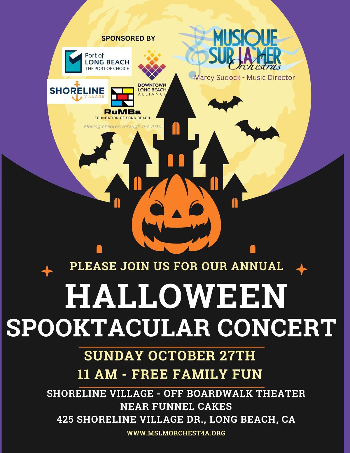 Halloween Spooktacular Concert - FREE