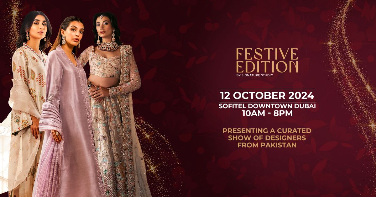 Festive Edition by Signature Studio at Sofitel Downtown Dubai on 12th October 2024