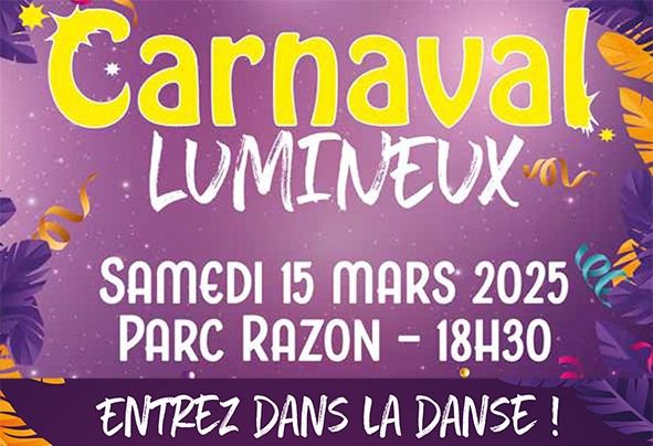 Participation au d\u00e9fil\u00e9 du Carnaval lumineux de Pessac