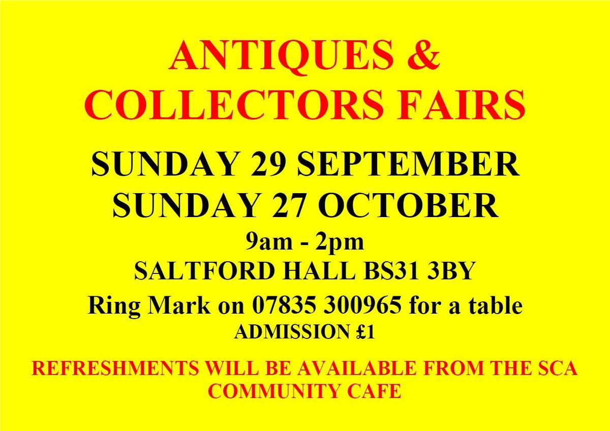 Saltford Antiques & Collectors Fair