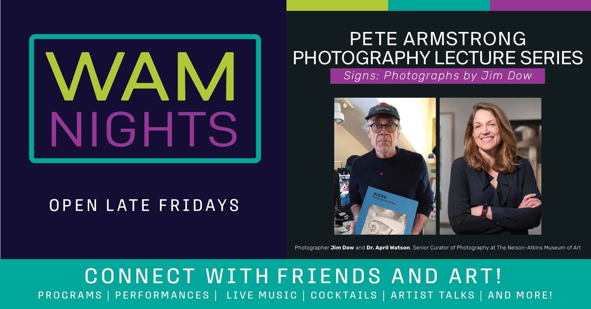 Pete Armstrong Photography Lecture Series\u2014Signs: Photographs by Jim Dow