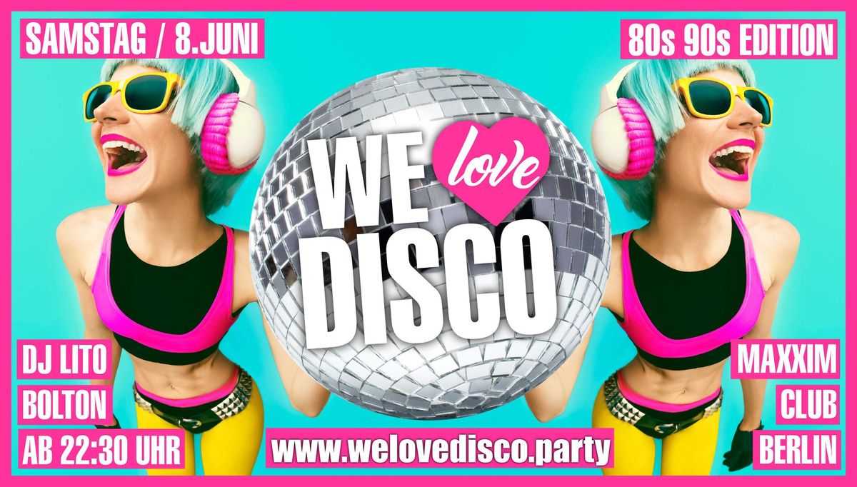 We love Disco - 80s\/90s Edition - Back to the future ! 