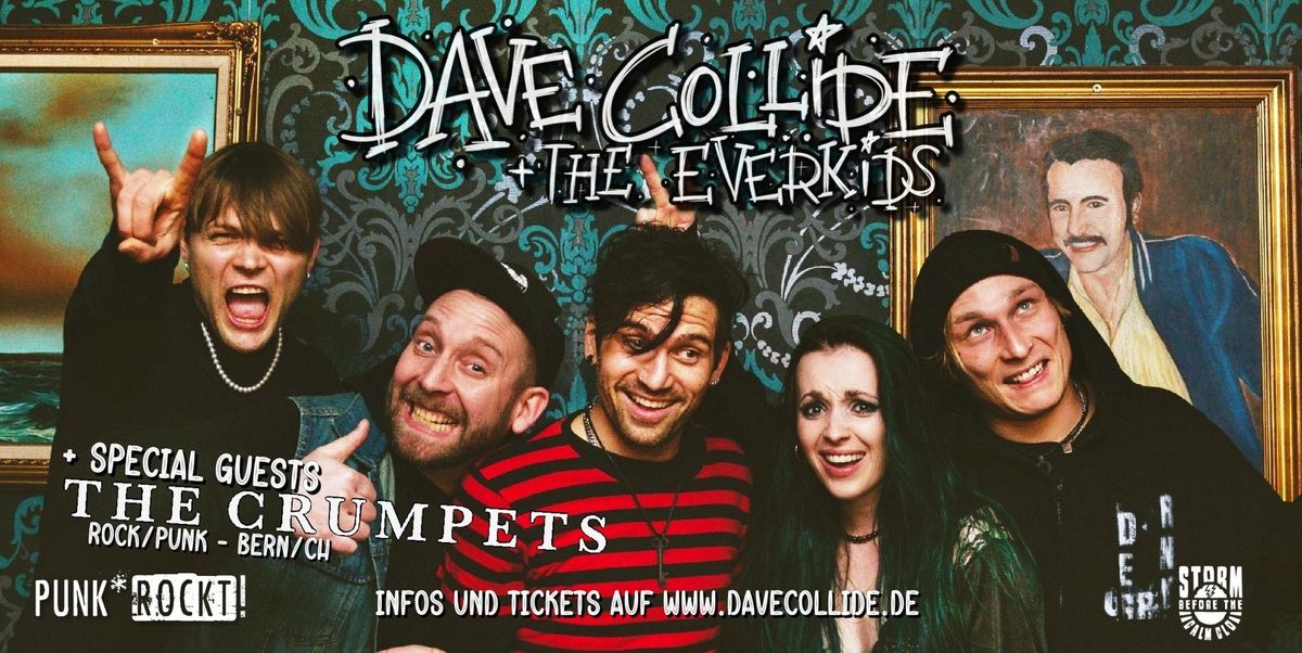 DAVE COLLIDE + THE EVERKIDS | THE CRUMPETS im JuHa West, Stuttgart