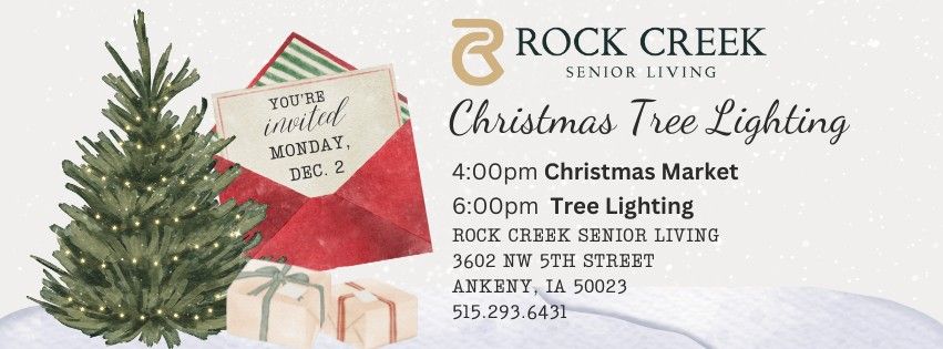 Christmas Tree Lighting & Market!