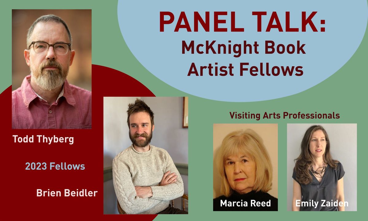 Panel Talk: 2023 McKnight Book Artist Fellows