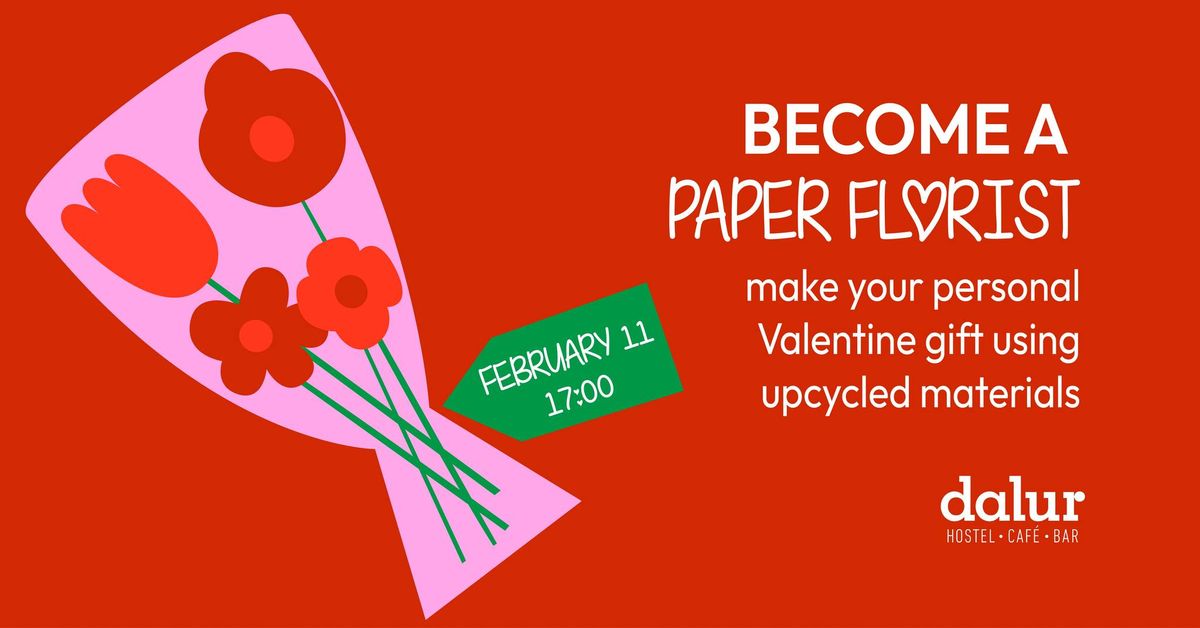 Become a paper florist