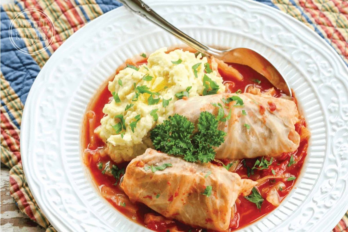 Senior Luncheon "Stuffed Cabbage"