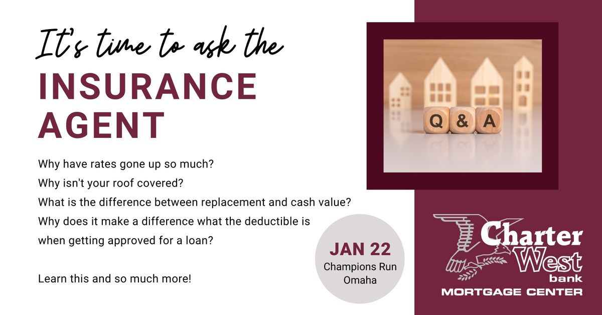 Ask the Insurance Agent - Agent Event - Omaha