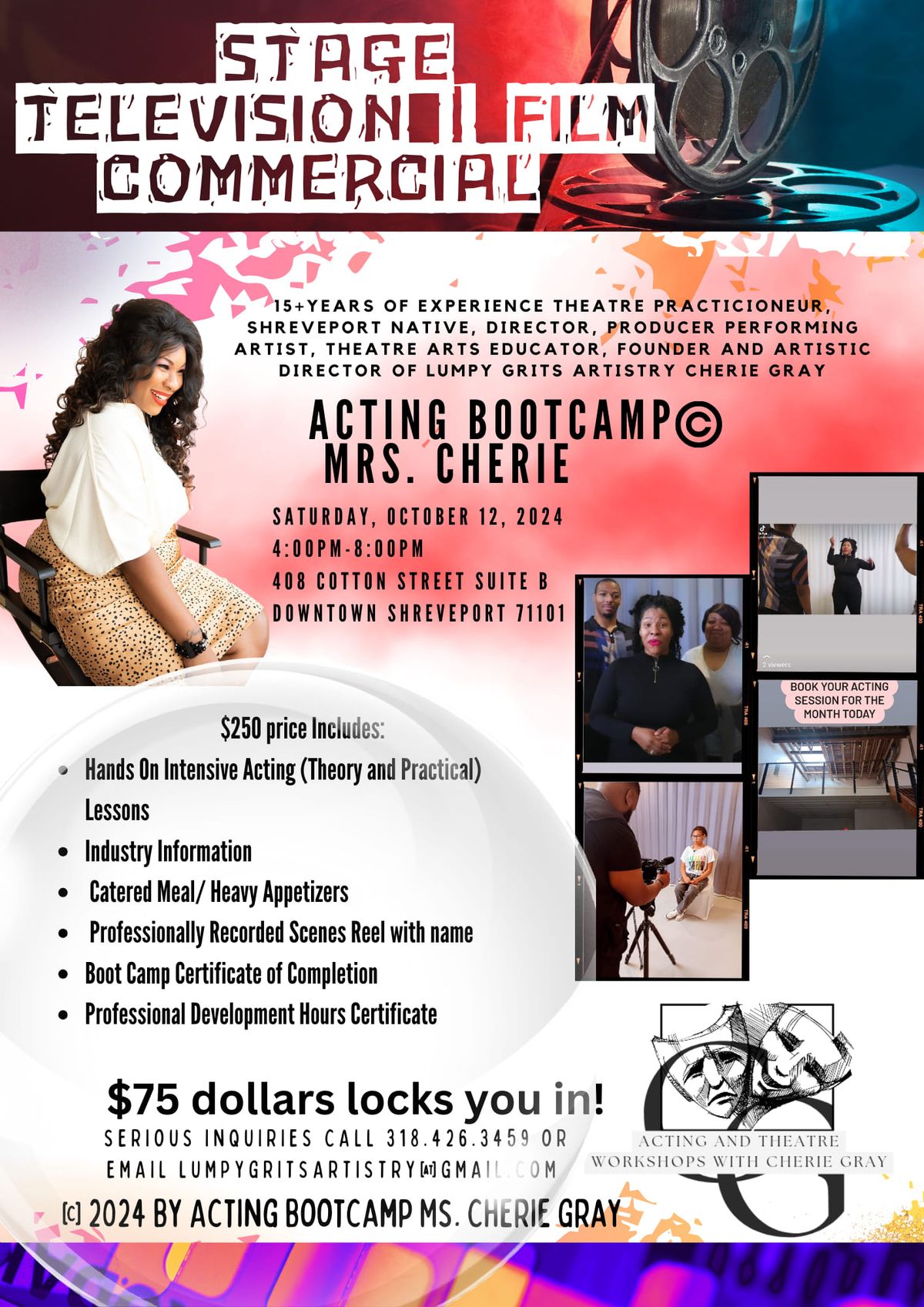 Acting Bootcamp with Mrs. Cherie 