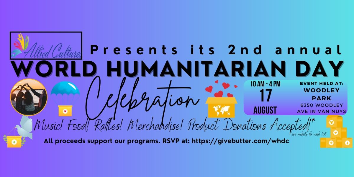 World Humanitarian Day Celebration