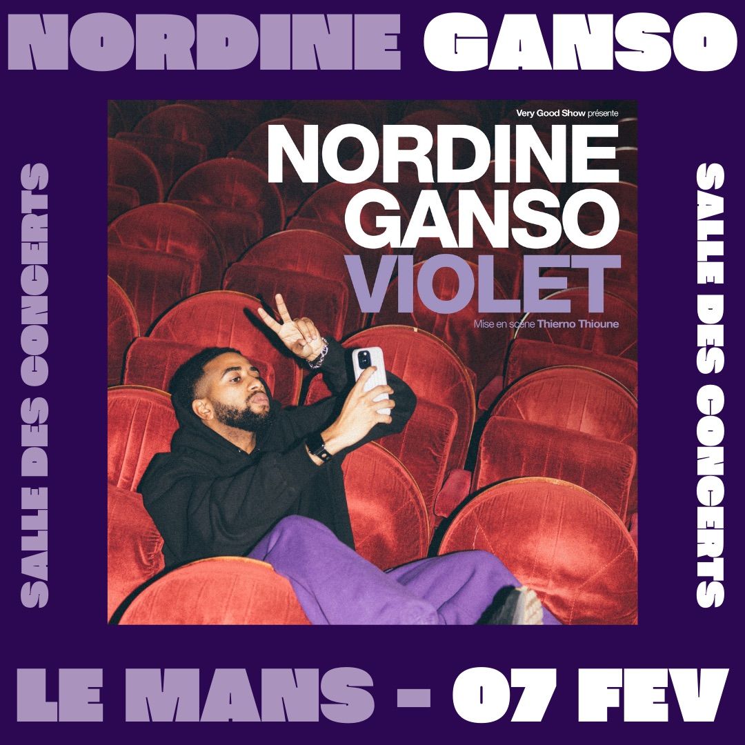 Le Mans - Nordine Ganso - Violet