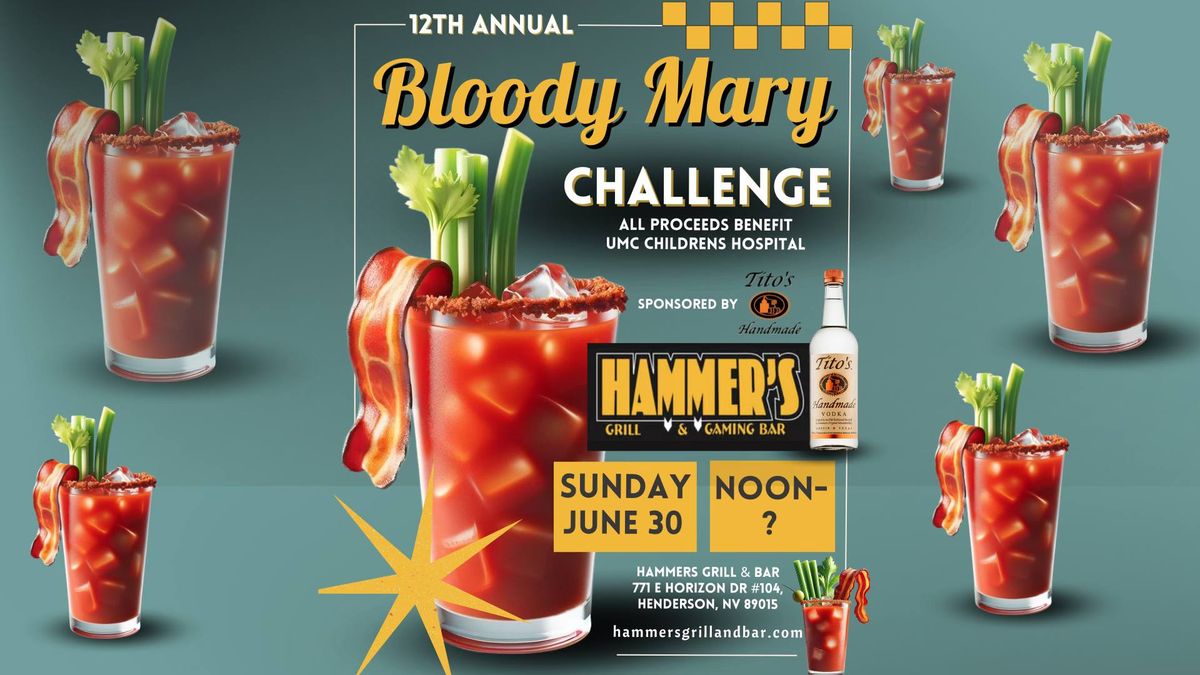 12th Annual Bloody Mary Challenge!