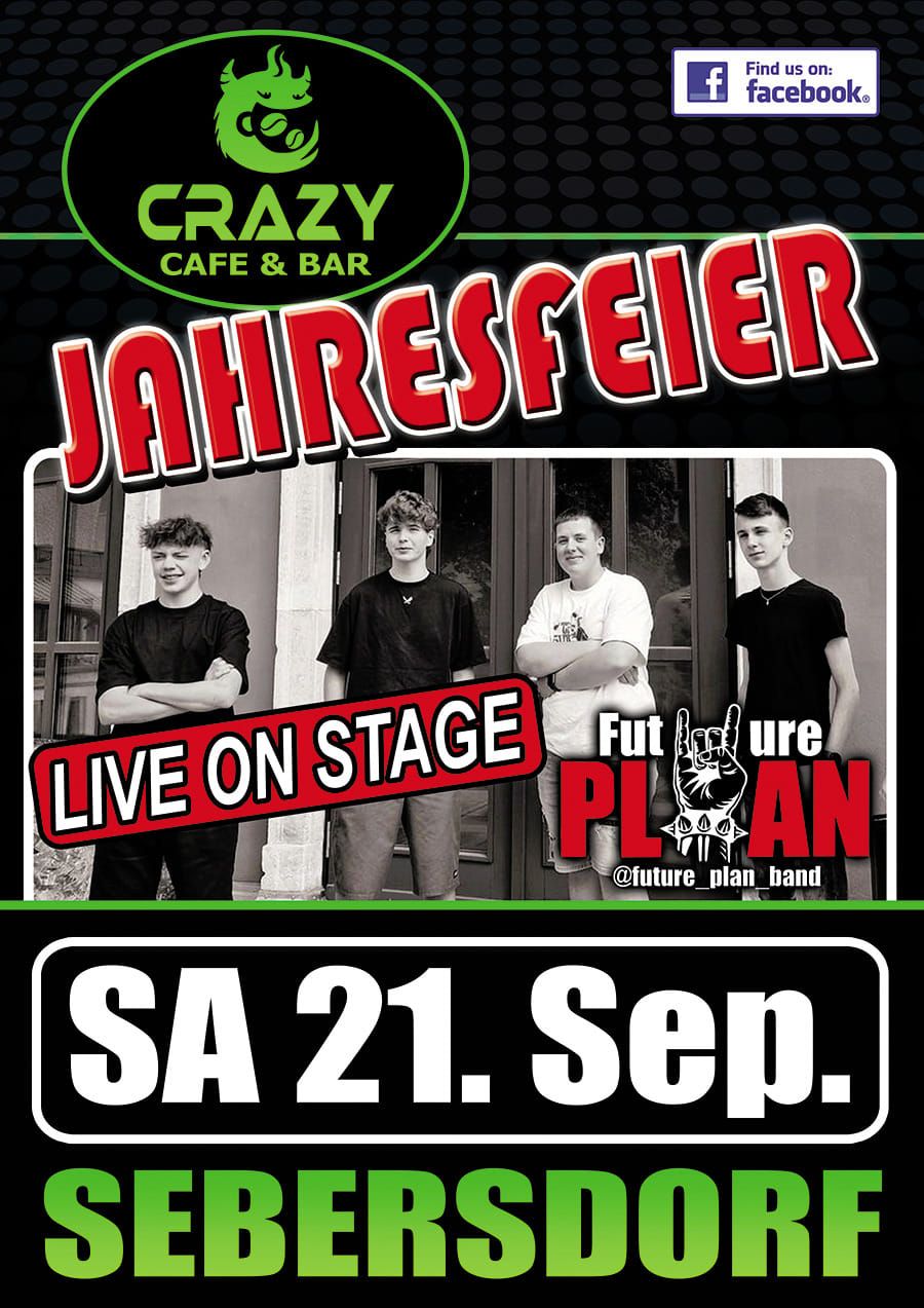 1.Jahresfeier Caf\u00e9 Bar Crazy