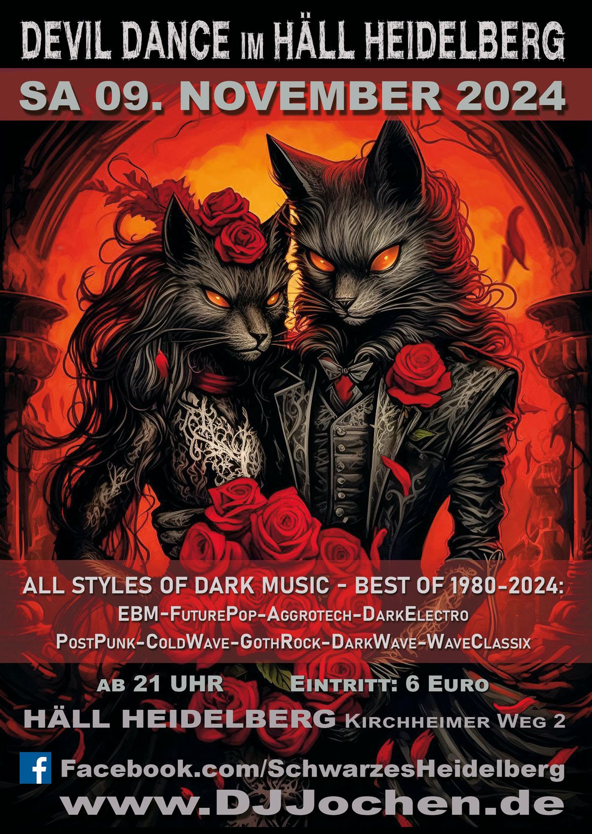 Devil Dance im H\u00e4ll Heidelberg ab 21 Uhr