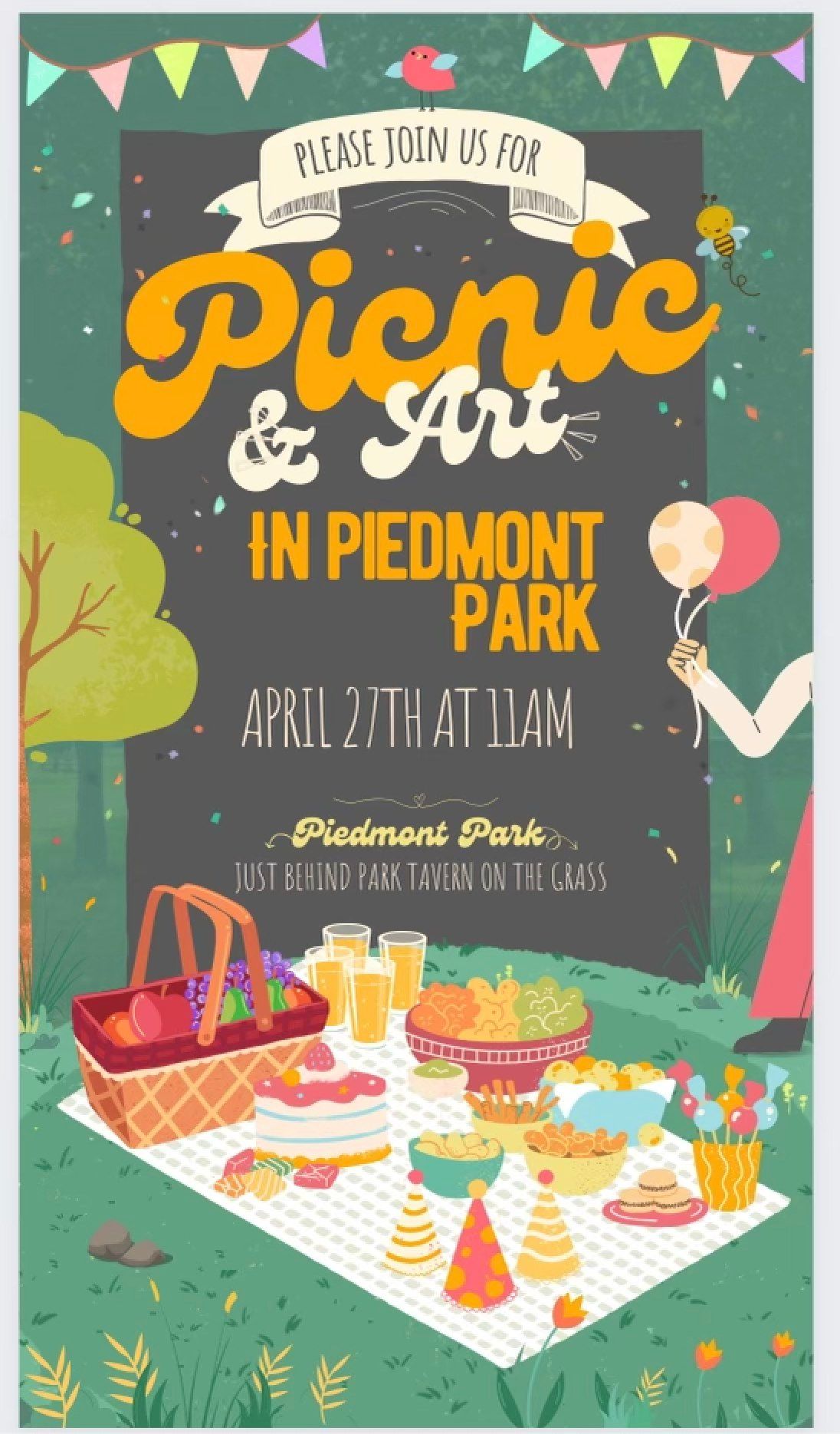April Social in Piedmont Park