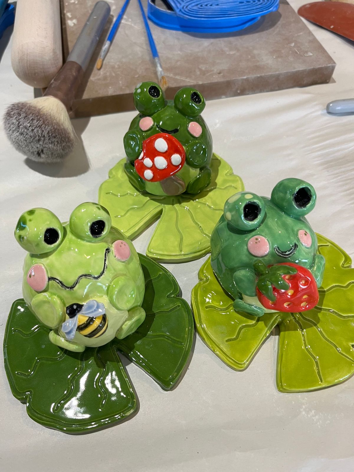 Clay Frogs Workshop