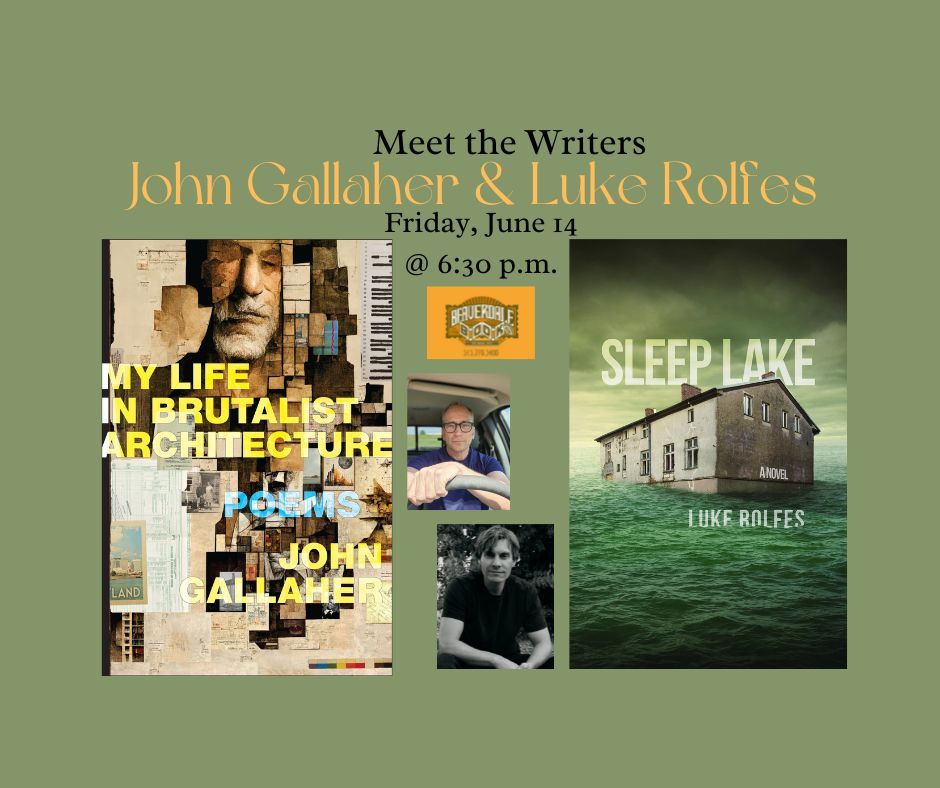 Meet the Writers - John Gallaher & Luke Rolfes