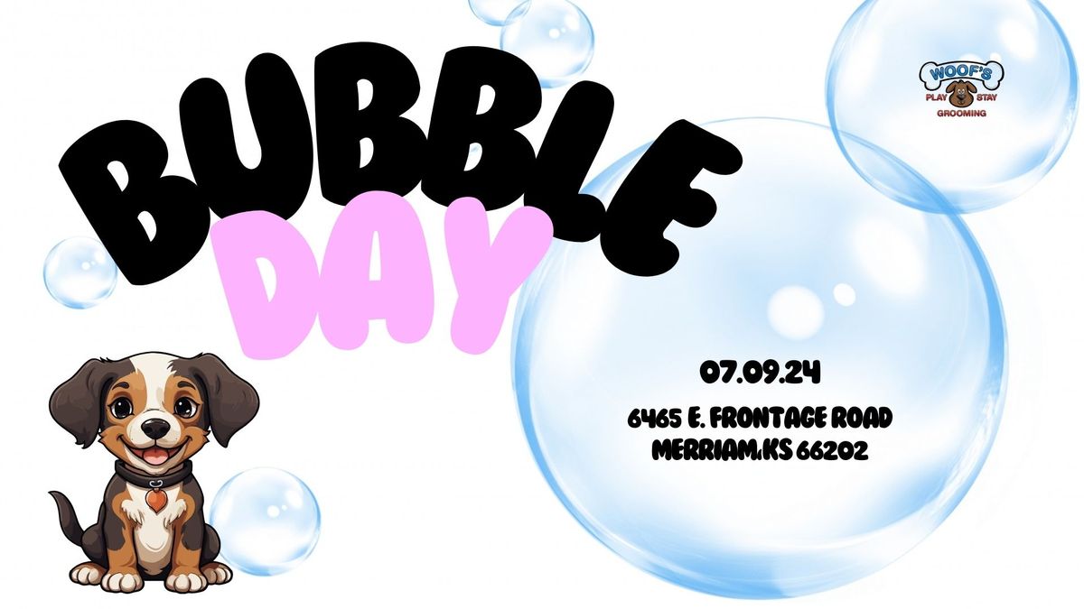 Summer Camp Bubble Day Event