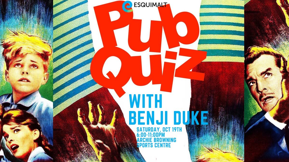 Quiz night with Benji Duke!