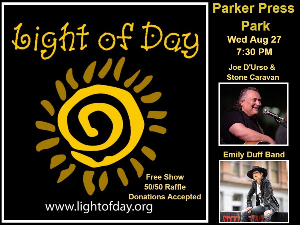 Light of Day Woodbridge - Joe D'Urso & Stone Caravan and Emily Duff Band