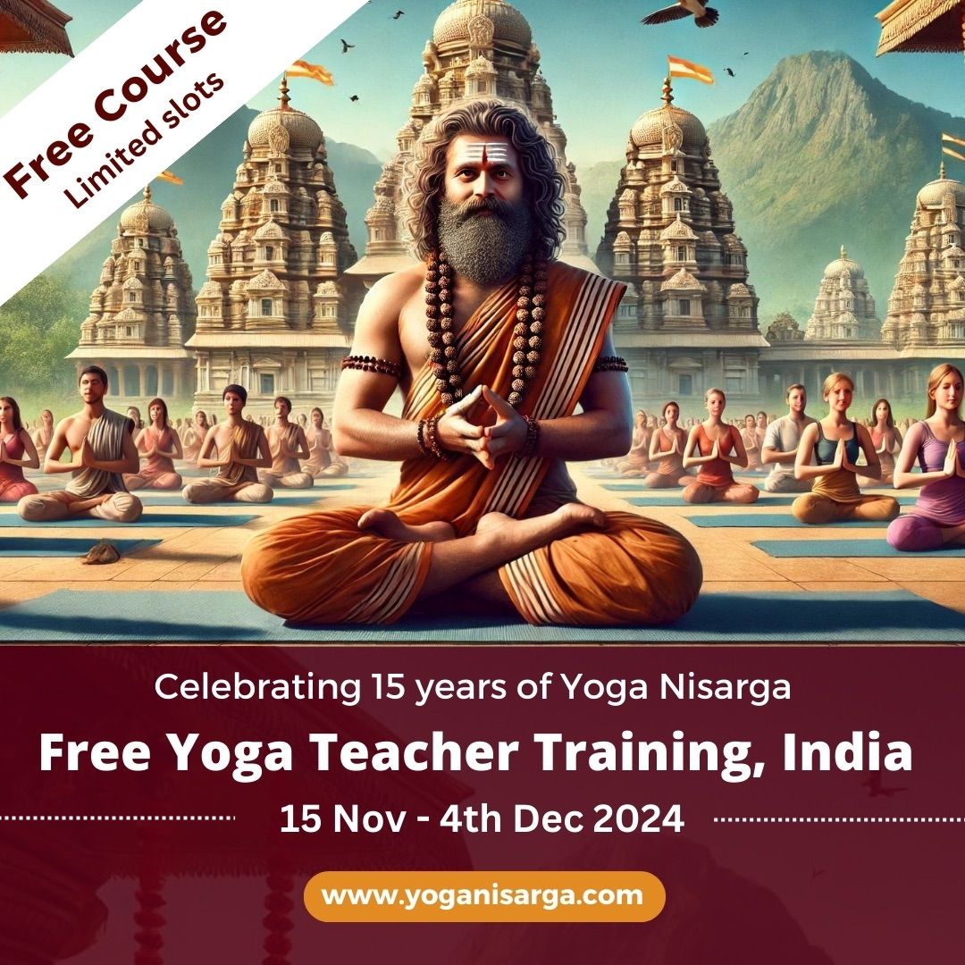 FREE Yoga Teacher Training in Bangalore, India 