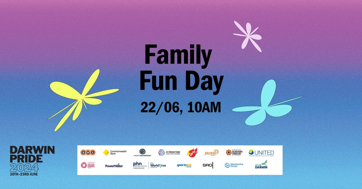 Darwin Pride 2024 \u2013 Family Fun Day