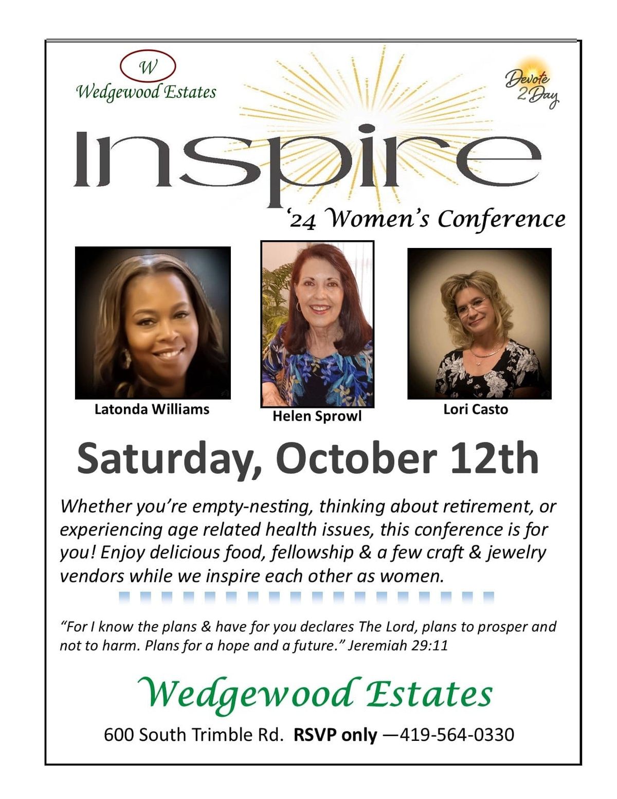 Inspire '24 Christian Women's Conference 