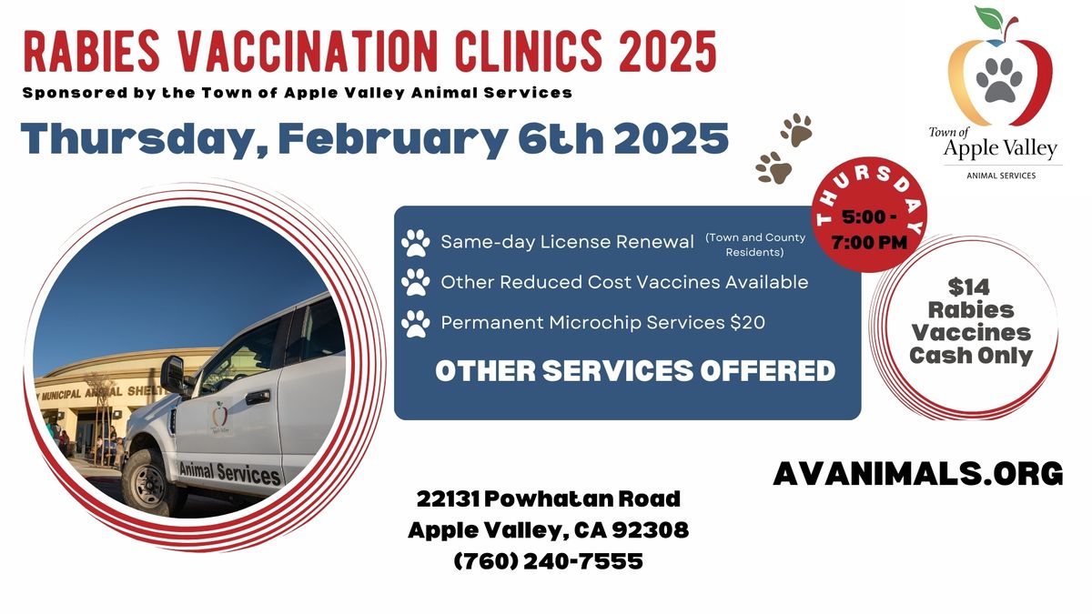 Rabies Vaccination Clinic