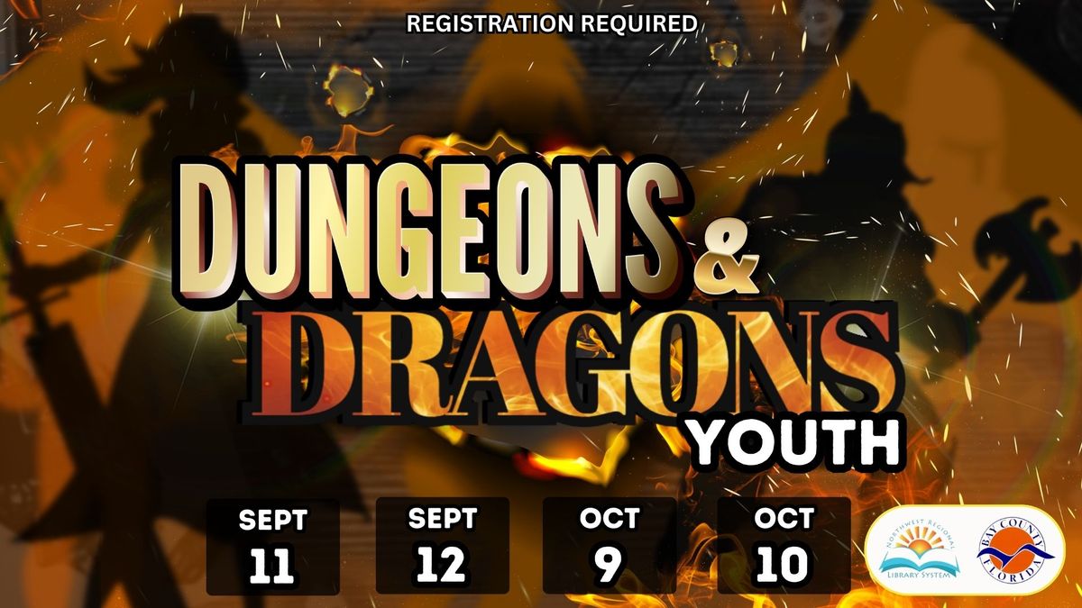 PROGRAM FULL: Youth Dungeons and Dragons (Ages 8 - 12 \/ Registration Required)