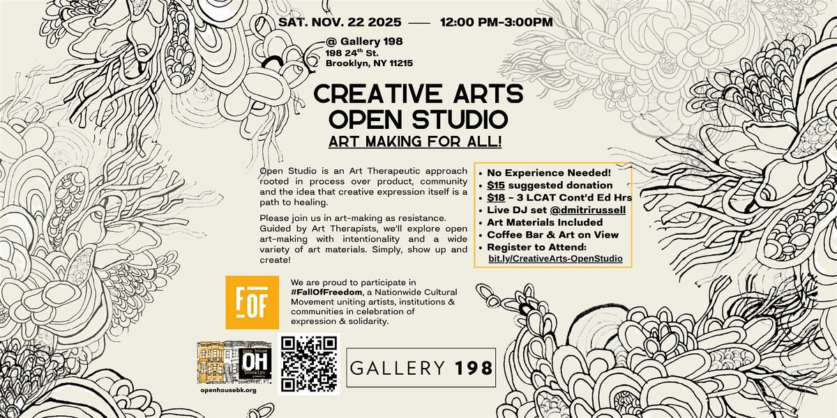 Creative Arts Open Studio: Art Making for All