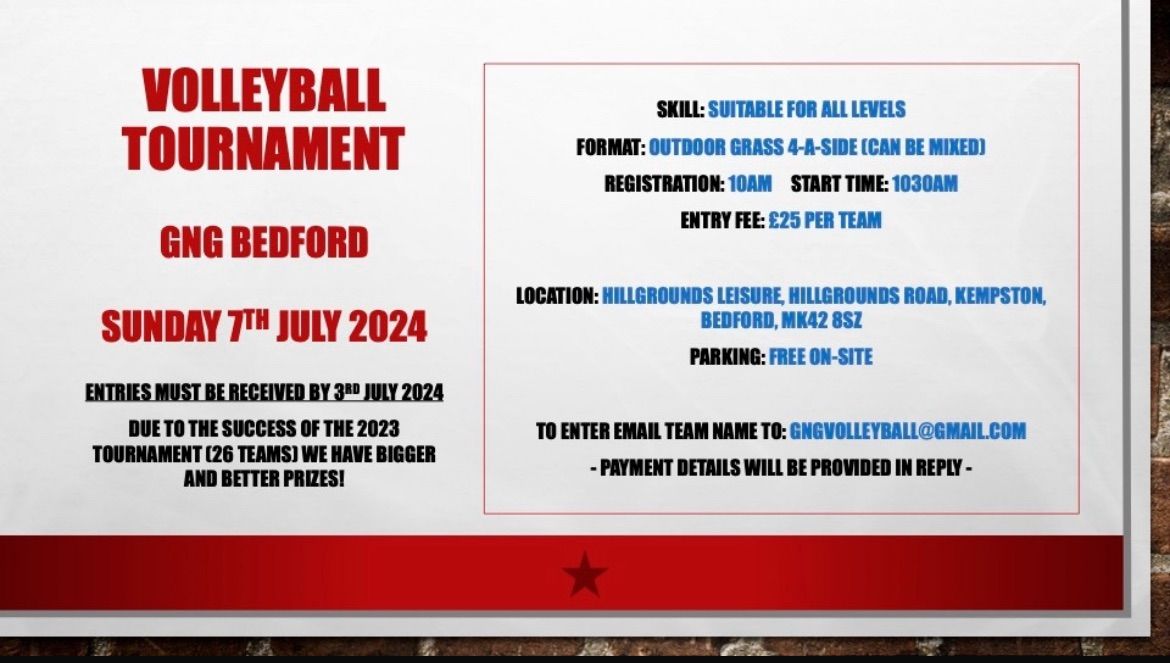 Bedford Volleyball Tournament