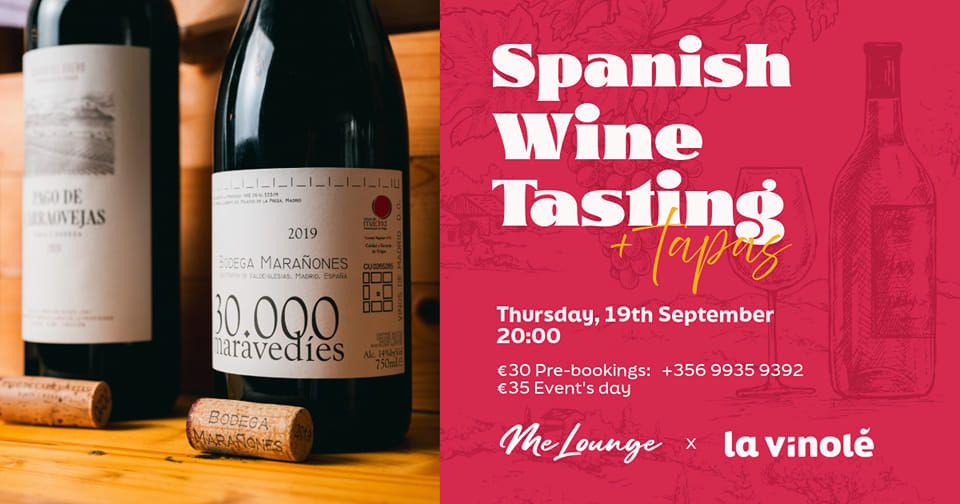 Spanish Wine Tasting afterwork