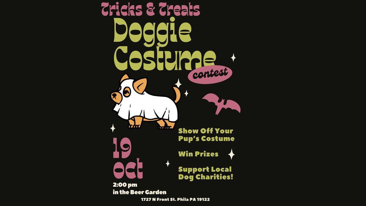 Tricks & Treats: Doggie Costume Contest