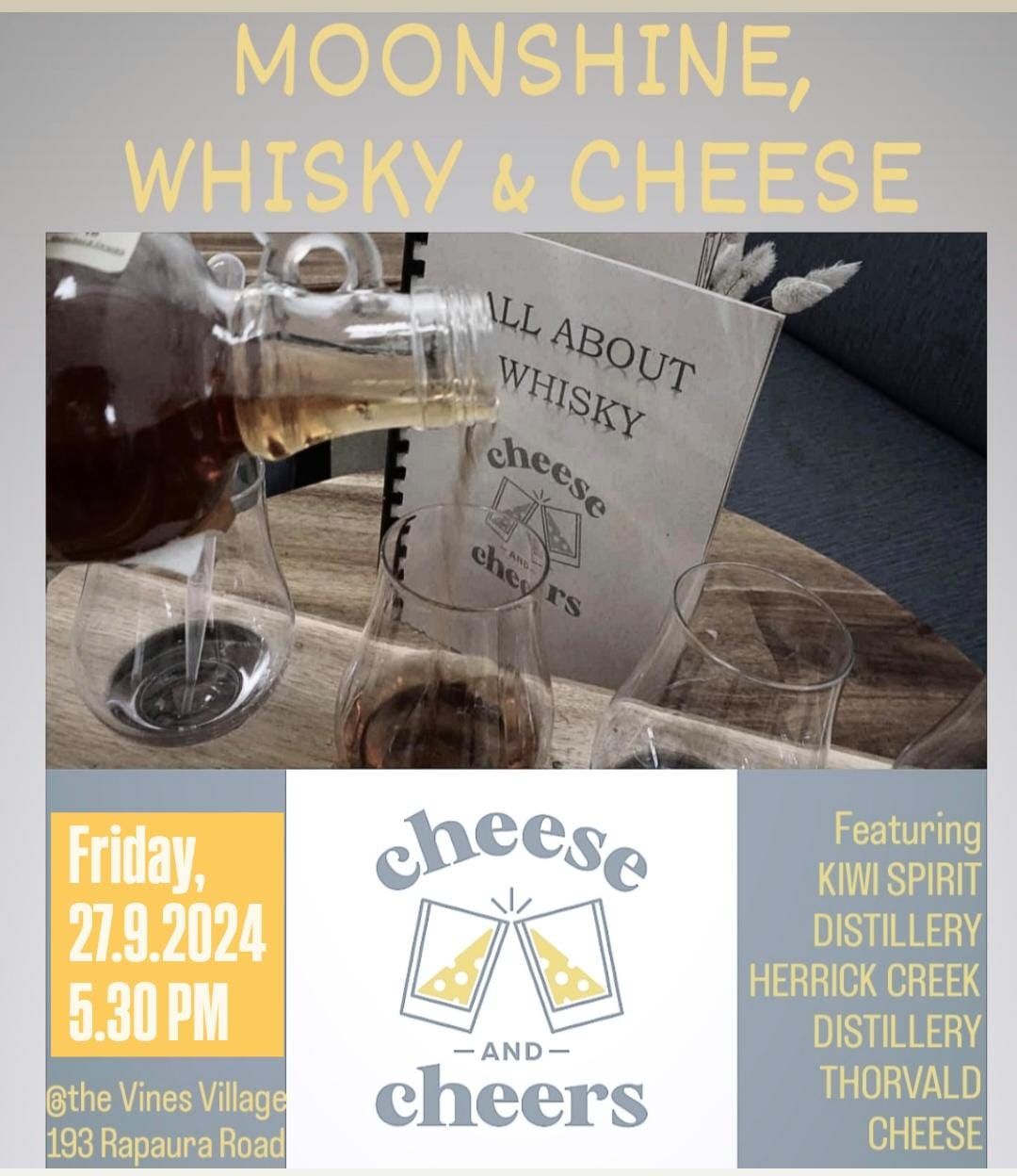 Moonshine, Whisky & Cheese