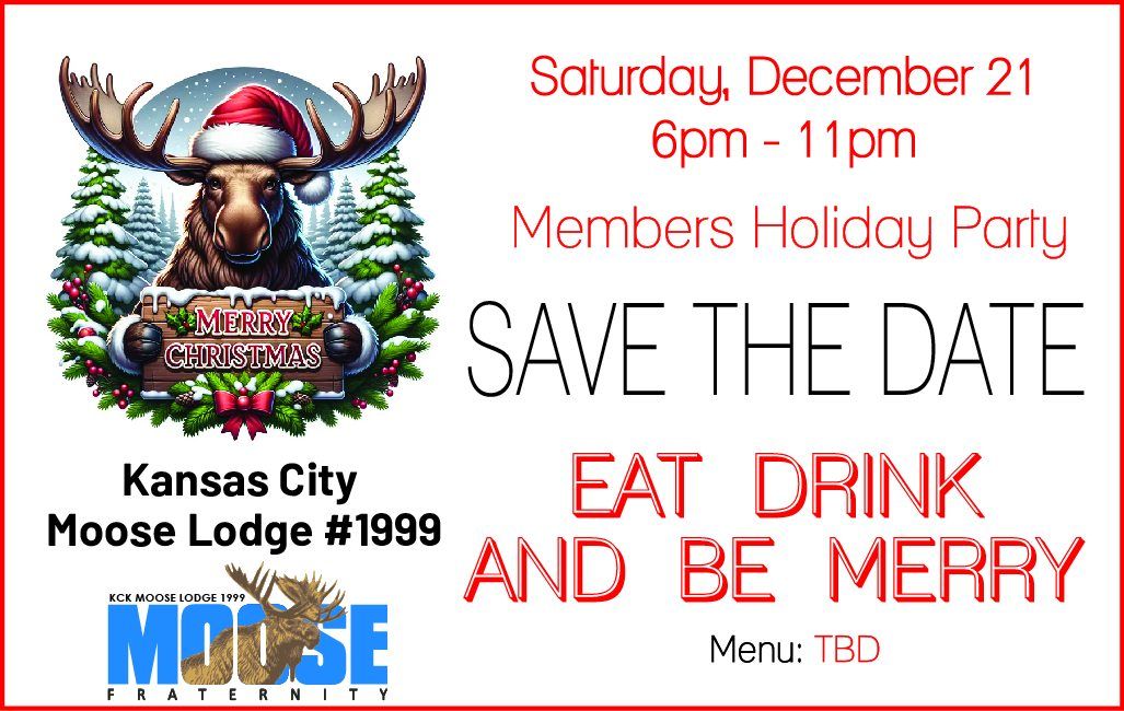 Members Holiday Party - Save the Date