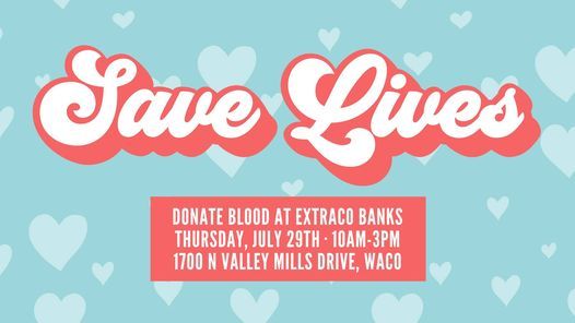 Donate Blood at Extraco | Carter Blood Care