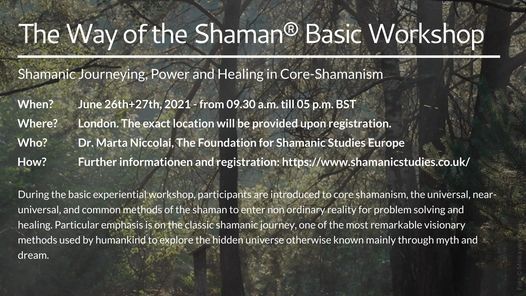 The Way of the Shaman\u00ae Basic Workshop