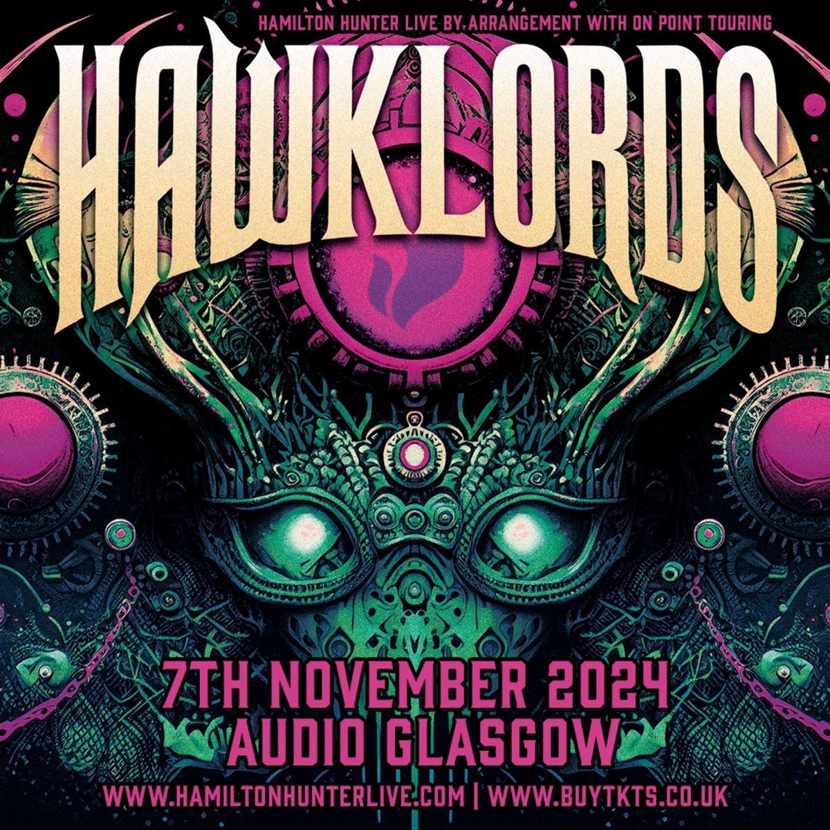 HAWKLORDS - 7th November 2024 - Audio Glasgow