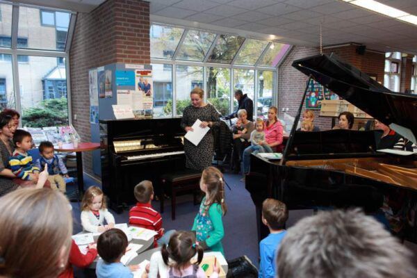 Voorleesconcert voor  de kinderen