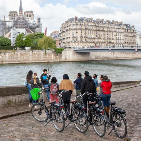 Visite de Paris en v\u00e9lo \u00e9lectrique
