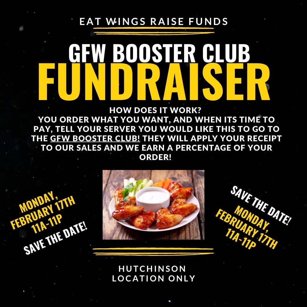 Eat Wings Raise Funds-GFW Booster Club