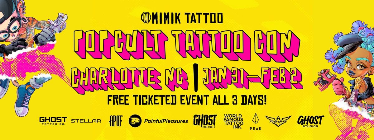 Pop Cult Tattoo Con