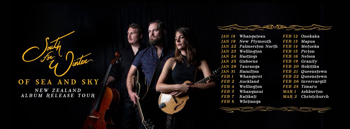 Southland Musicians Club - Of Sea and Sky NZ Album Release Tour