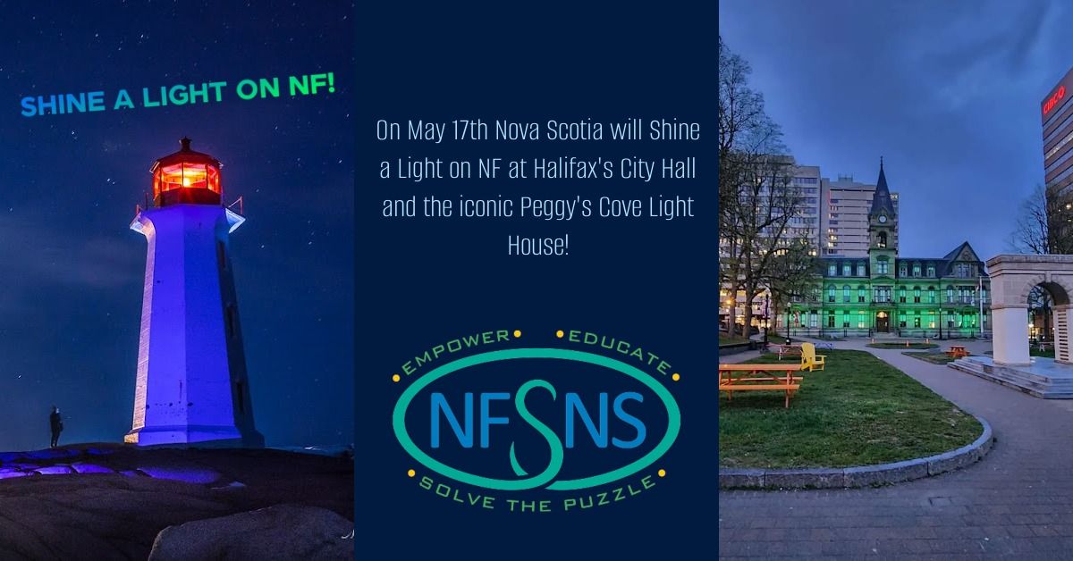 Shine A Light on NF - City Hall & Peggy's Cove Light House