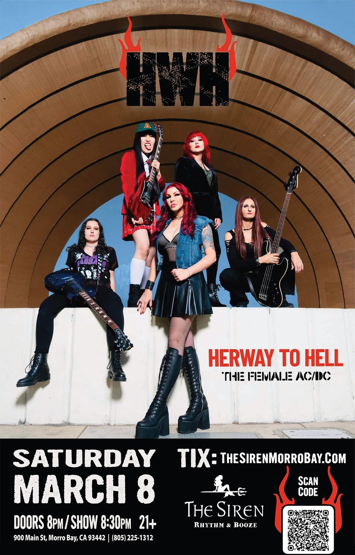 Herway To Hell (An All Female Tribute To AC\/DC and Bon Scott)